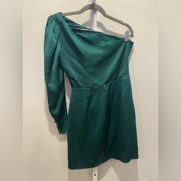 Reformation Emerald Hyperion Dress Size 4 - Picture 14 of 15